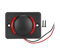 Doble USB cargador de coche zócalo de alta velocidad 3.1A carga rápida Dual Port USB Power Outlet con luz LED para coches camiones autobuses de acero inoxidable negro (rojo)