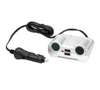 Dobles Powerpoint 12V 24V Encendedor Cigarrillos USB 2x Distribuidor Coche