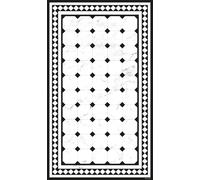 DobleUve Estudio alfombrar Vinílica Victorian | Mármol | 47x80 | Cocina Lavable Antideslizante | Salón Vinilo | Suelo de PVC