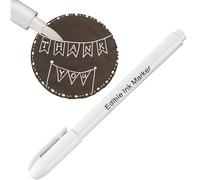 dobooo 5 Pcs Bolígrafo de Comestible,Marcadores para Colorear Alimentos - Rotuladores comestibles para Chocolate, bolígrafos para Decorar Tartas, rotuladores Gourmet para Decorar Fondant, Tartas