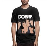 Dobre Brothers T Shirt Men's Fashion Cotton Comfortable Short Sleeve tee Top Size S