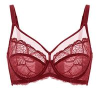 DOBREVA Sujetador Encaje Reductor Talla Grande con Aros sin Forro para Mujer Bossa Nova 95E