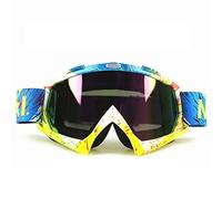 DOBRVVGT Gafas de Motocross, Gafas Esquí Outdoor Motorcycle Goggles Cycling Off-Road Ski Sport ATV Dirt Bike Racing Gafas for gafas de motocross(X4952 R)