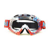 DOBRVVGT Gafas de Motocross, Gafas Esquí Outdoor Motorcycle Goggles Cycling Off-Road Ski Sport ATV Dirt Bike Racing Gafas for gafas de motocross(X4951 T)