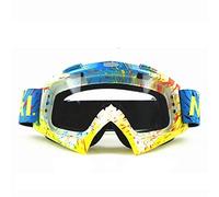 DOBRVVGT Gafas de Motocross, Gafas Esquí Outdoor Motorcycle Goggles Cycling Off-Road Ski Sport ATV Dirt Bike Racing Gafas for gafas de motocross(X4952 T)