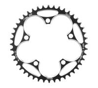 DOBRVVGT Plato de Bicicleta Narrow-Wide Cadena de Dientes Anchos y Estrechos for Bicicleta montaña, 110 BCD, piñón 36T a 58T, manivela, Corona Juego bielas, Piezas Accesorios(44T Black and Screw)