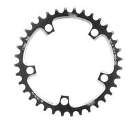 DOBRVVGT Plato de Bicicleta Narrow-Wide Cadena de Dientes Anchos y Estrechos for Bicicleta montaña, 110 BCD, piñón 36T a 58T, manivela, Corona Juego bielas, Piezas Accesorios(36T Black and Screw)