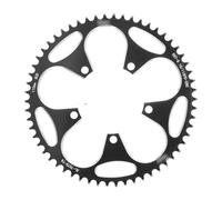 DOBRVVGT Plato de Bicicleta Narrow-Wide Cadena de Dientes Anchos y Estrechos for Bicicleta montaña, 110 BCD, piñón 36T a 58T, manivela, Corona Juego bielas, Piezas Accesorios(58T Black and Screw)