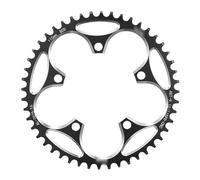 DOBRVVGT Plato de Bicicleta Narrow-Wide Cadena de Dientes Anchos y Estrechos for Bicicleta montaña, 110 BCD, piñón 36T a 58T, manivela, Corona Juego bielas, Piezas Accesorios(48T Black and Screw)