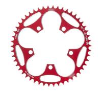 DOBRVVGT Plato de Bicicleta Narrow-Wide Cadena de Dientes Anchos y Estrechos for Bicicleta montaña, 110 BCD, piñón 36T a 58T, manivela, Corona Juego bielas, Piezas Accesorios(50T Red and Screw)