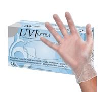 DOC - Guantes de vinilo sin talco, no estériles, libres de látex, L, paquete de 100, 25692