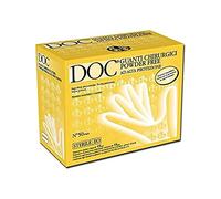 DOC - Guantes Quirúrgicos Desechables de Látex Puro, sin Polvo, Estériles (ETO), Alta Protección, DM clase II, EPI categoría de riesgo III, Tamaño 8.5, Dispensador de 50 pares de Guantes Anatómicos