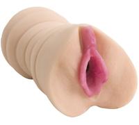 Doc Johnson Sasha Grey Cream Pie Pocket Pussy Masturbador Masculino, Color Piel Clara - 309 gr