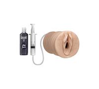 Doc Johnson Squirt It Squirting Pussy Stroker With Joy Juice Vanilla, Juguete Erótico - 1 Unidad