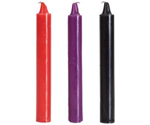 Doc Johnson Velas japonesas de goteo - Pack de 3