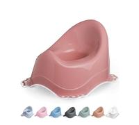 DOCARI Baby Potty rosa - Orinal higiénico ergonómico para niños de 1 año: cómodo, ligero y portátil - Orinal unisex perfecto para viajar y para casa - Entrenamiento seguro para ir al baño