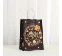 Doce bolsas decorativas reutilizables para pequeños regalos durante las vacaciones (039-4)