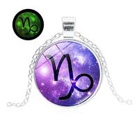 Doce Constelaciones Collar Luminoso Colgante Glow Regalos creativos Accesorios Accesorios Hechos a Mano