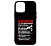 Doce Mandamientos De La Temporada De Lucha Libre Deporte De Lucha Carcasa para iPhone 12 Mini