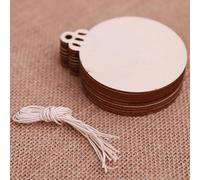 Doce piezas de madera distintivas y atractivas diseñadas para añadir un toque de alegría a tus celebraciones de temporada (bola)