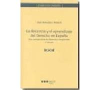 docencia y el aprendizaje del derecho en españa: una perspectiva de de