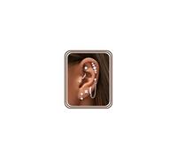 DOCHAIS 7 Pares Helix Piercing Pendientes Quirúrgico Acero Flatback Pendientes de Botón Hipoalergénico Oro Pendientes Set Impermeable Pequeño Aros Plata Cartílago