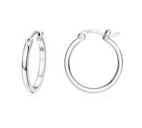 Dochais Aretes de Aro Dorados al 18K - Aretes de Aro de Plata Esterlina 925