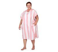 Dock & Bay Poncho para Adulto - Toalla con Capucha y Bolsillos - para Playa y Piscina - Súper Absorbente, de Secado rápido - Cabana - Malibu Pink, Large (105x80cm, 41x31)