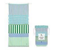 Dock & Bay Toalla de playa, secado rápido, sin arena, compacta, ligera, 100 % reciclada, incluye bolsa, color arándano, grande (160 x 90 cm)