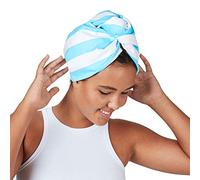 Dock & Bay Turbante para el Pelo - para el hogar y la Playa - Súper Absorbente, de Secado rápido - Tulum Blue, One Size