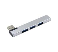 Dock de expansión portátil USB a 4 puertos USB para transferencia de datos, divisor rápido USB 3.0 para accesorios de computadora, estación de acoplamiento