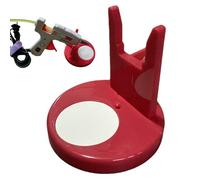 Dock De Pistola Adhesiva - Base Para Aplicador Térmico, Suporte Seguro Y Anti-Quemaduras, Bloqueo De Posicionamiento De Estudio Duradero, Soporte Estable Para Taller Creativo | Práctica Pieza De Mesa