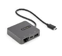StarTech.com - Adaptador Multipuertos USB-C - Docking Station USB Tipo C - HDMI o VGA - con Cable de 29cm - con Puertos USB A y