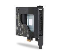 Dock Icy Adaptador de SSD PCIe ToughArmor MB839SP-B M2 a PCI Express 2.0x1 con Rack extraíble SATA SSD/HDD de 2,5" Hot-Swap para Puerto de expansión PCIe