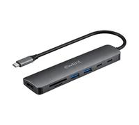 Dock Multipuerto USB-C 7 en 1 Ewent EW1152 HDMI 4K 60Hz 100W PD