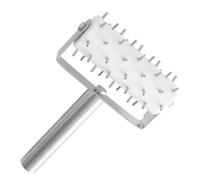 Docker Para De Pizza: Rodillo Con Púas De Acero Inoxidable, Herramienta Para Hornear Antiburbujas Fácil De Limpiar | Perforadora Reutilizable Resistente Al Calor Para Cocinar Pasteles En La Cocin