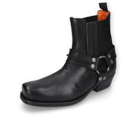 Dockers by Gerli Hombre Botines, de Caballero Botas,Botas,Medias Botas,botín,Remaches,Schwarz,44 EU / 10 UK