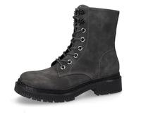 Dockers by Gerli Botines clásicos de mujer, Botines para mujer,Plantilla intercambiable, Gris Oscuro Negro 221, 38 EU