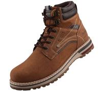Dockers by Gerli Botines clásicos para hombre, botines para hombre,Plantilla intercambiable, coñac, 46 EU