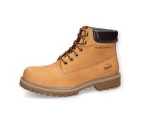 Dockers by Gerli Hombre Botas militares, de caballero Botines,forro cálido,medias botas,botas de cordones,botas,golden tan,43 EU / 9 UK