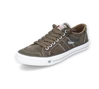 Dockers by Gerli Washed Canvas Sneaker Khaki Hombre Deportivas Caqui EU43 Tela, Piel