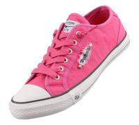 Dockers by Gerli Zapatillas bajas para mujer, Rosa Blanco 775, 38 EU