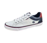 Dockers by Gerli Zapatillas deportivas para hombre con cordones, 500 blanco, 45 EU