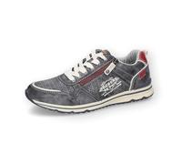 Dockers by Gerli Zip Sneaker Low Hombre Deportivas Azul Marino EU44 Otro Material
