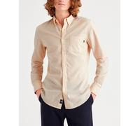 Dockers Camisa de hombre de manga larga slim fit. Naranja S (S)
