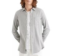 Dockers Camisa de hombre de manga larga y corte slim. Gris S