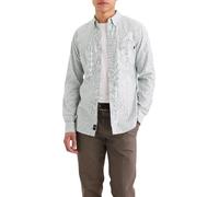 Dockers Camisa de hombre Oxford. Marrón M