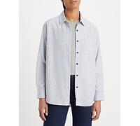 Dockers Camisa de mujer de manga larga tejido oxford. default M