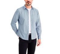 Dockers Camisa LS Ultimate Slim para Hombre, Azul Tenue, L
