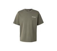 Dockers Camiseta caqui / blanco M caqui / blanco